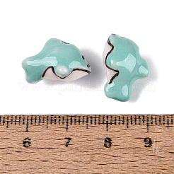Perles en porcelaine manuelles&nbsp;PORC-Q008-08