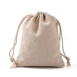 Bolsas de embalaje de algodón bolsas de lazo&nbsp;ABAG-R011-12x15