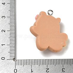 Pendentifs en résine opaque&nbsp;RE-CBAFA24-05