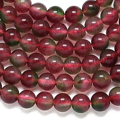 Natürliche Malaysia Jade Perlen Stränge&nbsp;G-B165-C03-6mm