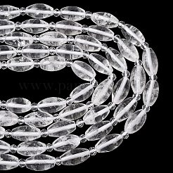 Natürlichem Quarz-Kristall-Perlen Stränge&nbsp;G-G453-C08-8x13mm