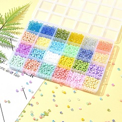 288g 24 styles de perles de rocaille en verre&nbsp;SEED-FS0001-26B
