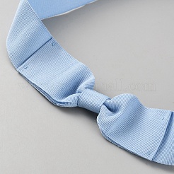 Dehnbares Hutband aus Wildlederimitat mit Schleife für Damen&nbsp;AJEW-WH0696-082I