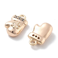 Colgantes de circonita cúbica transparente micro pavé&nbsp;KK-M102-07G