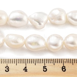 Brins de perles de culture d'eau douce naturelles&nbsp;PEAR-P062-31D
