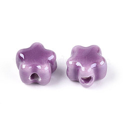 Perle de porcelaine faite à la main&nbsp;PORC-N011-04H-01