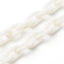 Colliers de chaîne de câble en plastique ABS personnalisés&nbsp;NJEW-JN03479