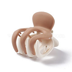 Pinces à cheveux à griffes en plastique bicolores&nbsp;PHAR-F015-01D