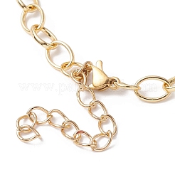 Braccialetti a maglie intrecciate con corde di cotone cerato&nbsp;BJEW-JB09963
