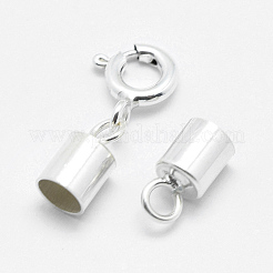 925 sterling silver spring ganci ad anello&nbsp;STER-G019-08S
