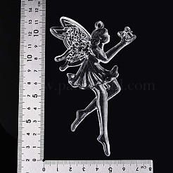 Transparente große Kunststoffanhänger&nbsp;KY-T042-05