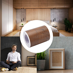 1 Rolle PVC-Klebeband mit Holzmaserungsimitat&nbsp;DIY-GF0008-40B