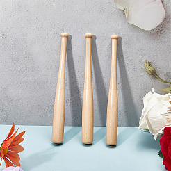 Decorazioni per l'esposizione domestica della mazza da baseball in legno naturale&nbsp;WOOD-GF0001-80