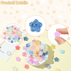 30 pieza de perlas de vidrio para pintar para hornear&nbsp;GLAA-FS0001-97D