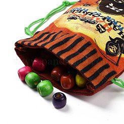 Halloween-Aufbewahrungsbeutel aus Baumwollstoff&nbsp;ABAG-A005-01E