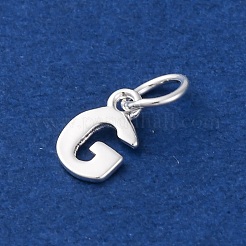 925 ciondolo a forma di lettera in argento sterling&nbsp;LS-STER-C012-01S-G
