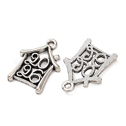 Tibetischer stil Aluminium Anhänger & Charms&nbsp;FIND-C094-31C-AS