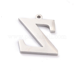 Pendentifs en acier inoxydable 304 anti-ternissement avec strass&nbsp;STAS-F267-09Z-P