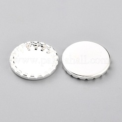 Cabochonfassungen aus Edelstahl 304&nbsp;STAS-Y001-08S
