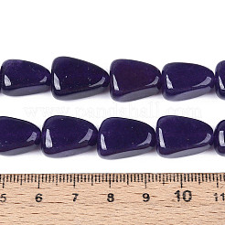 Chapelets de perles de jade blanche naturelle&nbsp;G-N354-02A-01