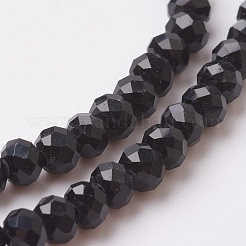 Facettierte imitatorische Jade Glasperlen Stränge&nbsp;EGLA-F124-NC03