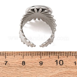 Composants de bague de manchette en acier inoxydable 304 en forme de V&nbsp;SA-CBAC0DF-01D-P