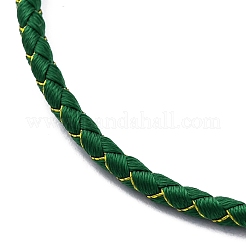 Fabrication de bracelets tressés en cordon polyester&nbsp;MAK-Z003-01G-21