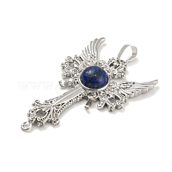 Natürliche Lapislazuli große Anhänger&nbsp;G-G009-01P-10