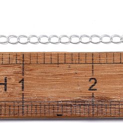 Chaînes en laiton torsadées&nbsp;X-CHC-Q001-5x4mm-S