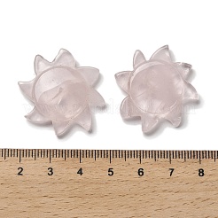 Rosa naturale cabochon di quarzo&nbsp;G-Q190-01E