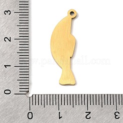 Pendentifs en émail en acier inoxydable&nbsp;STAS-I065-01G-08