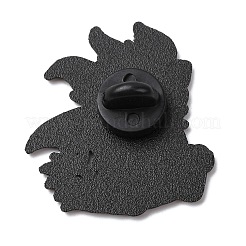 Niedliche trinkende Dinosaurier-Emaille-Anstecknadeln&nbsp;JEWB-A038-06A-EB