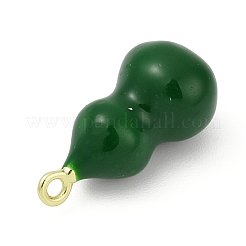 Kürbis Messing Emaille Anhänger&nbsp;KK-G526-20G