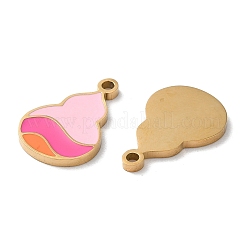 Pendentifs en acier inoxydable 304 avec placage ionique (IP)&nbsp;STAS-C083-18G-02