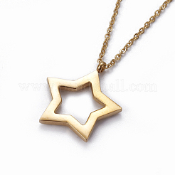 Colliers pendentifs en acier inoxydable 304&nbsp;NJEW-E141-29