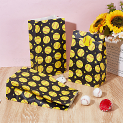 48 Stück rechteckige Geschenktüten aus Papier mit Baseball-Aufdruck&nbsp;ABAG-DR0001-05