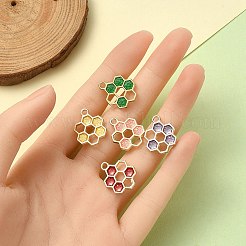 10pcs 5 pendentifs en alliage de couleurs&nbsp;ENAM-YW0003-36