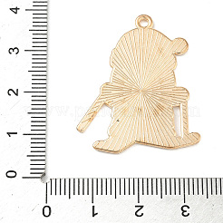Noël pendentifs émail en alliage&nbsp;ENAM-B035-02J-11KCG