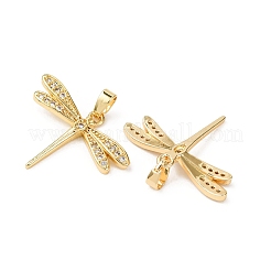 Ottone micro spianare pendenti zirconi&nbsp;X-KK-D357-07C-G