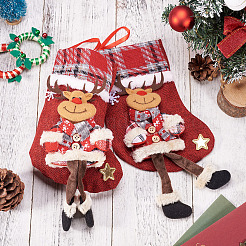 Taschen aus Vliesstoff mit Weihnachtsmotiv&nbsp;ABAG-TAC0001-16A