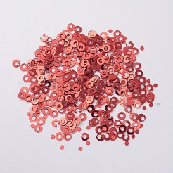 Schmuckzubehör Kunststoff Paillette / Pailletten Perlen&nbsp;PVC-E001-06-YD03