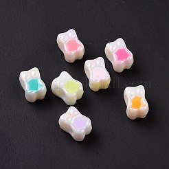 UV-Beschichtung regenbogenschillernde europäische Acrylperlen&nbsp;SACR-E009-39