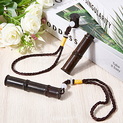 2 Stück Zahnstocherhalter aus Holz im chinesischen Stil&nbsp;AJEW-GF0011-70A