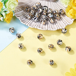 30 pièce de perles de lampwork en sable doré faites à la main&nbsp;LAMP-TA0002-37A
