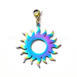 201 decorazioni pendenti in acciaio inox&nbsp;HJEW-JM00545