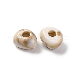 Zweifarbige undurchsichtige Acrylperlen&nbsp;MACR-Z002-02C