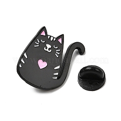 Katze-Emaille-Stifte&nbsp;JEWB-I058-02EB-01