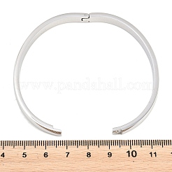 Bracelets à charnière en acier inoxydable 304&nbsp;BJEW-A162-01B-P