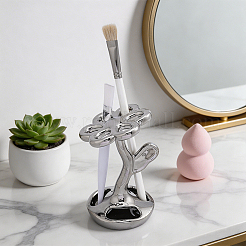 Portacepillos de dientes de porcelana con forma de flor&nbsp;AJEW-WH0077-243B