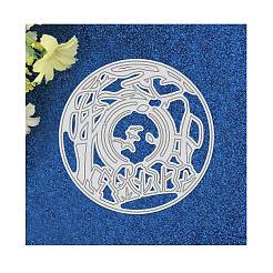 Halloween Kohlenstoffstahl Schneidwerkzeuge Schablonen&nbsp;DIY-WH0170-060